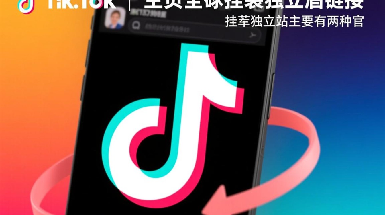 TikTok主页怎么挂独立站