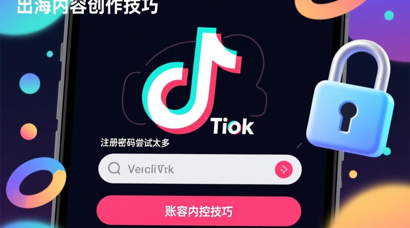 TikTok注册密码尝试太多怎么办