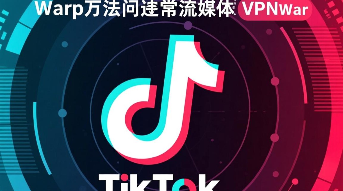 Warp无法访问TikTok