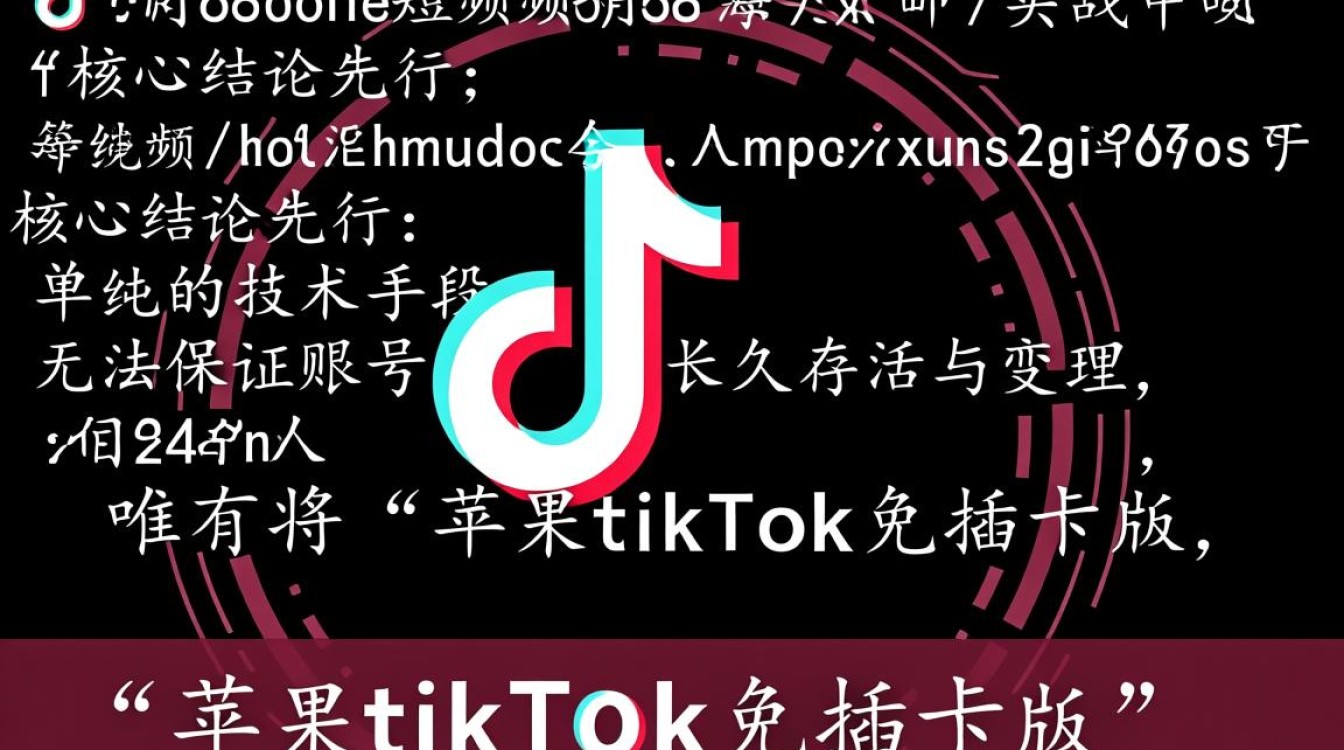 苹果tiktok免插卡版怎么用