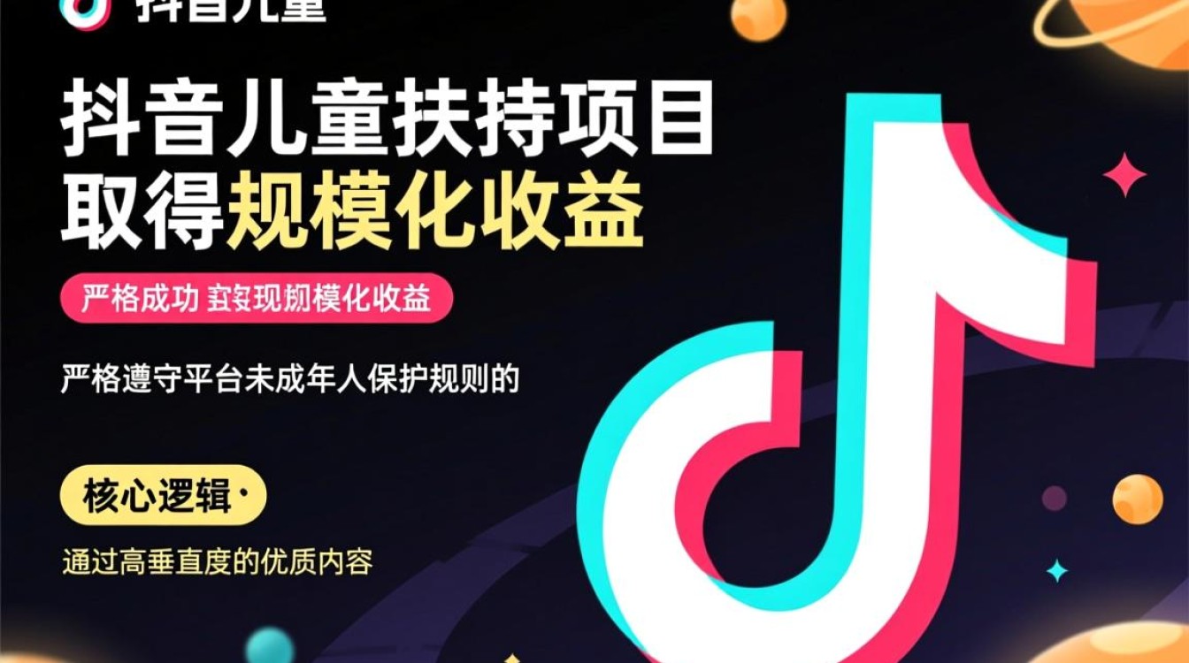 抖音儿童扶持项目怎么做