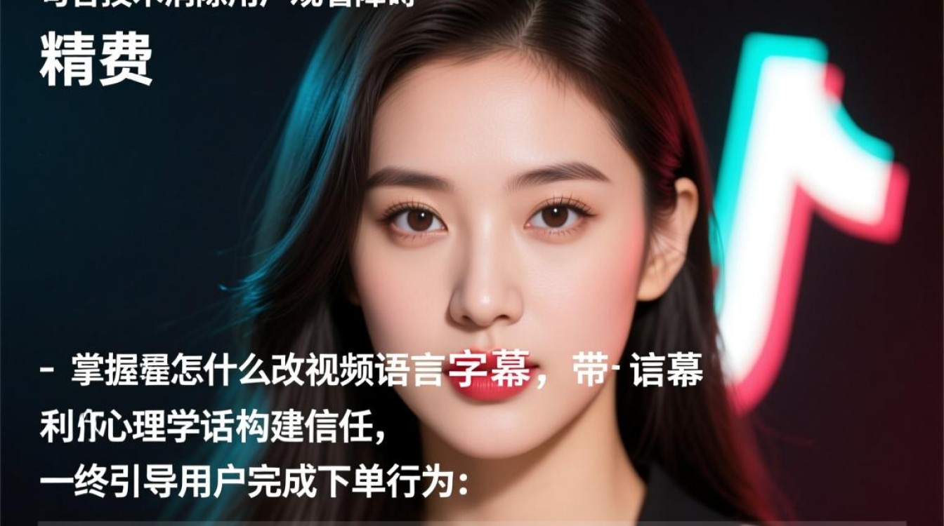 抖音怎么改视频语言字幕,带货话术与转化技巧有哪些 带货话术与转化技巧有哪些