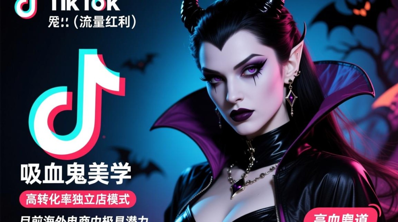 TikTok吸血鬼后裔独立站怎么做