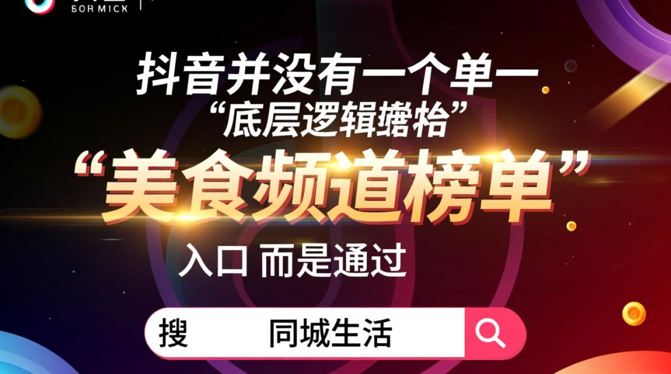 抖音美食榜单在哪里看