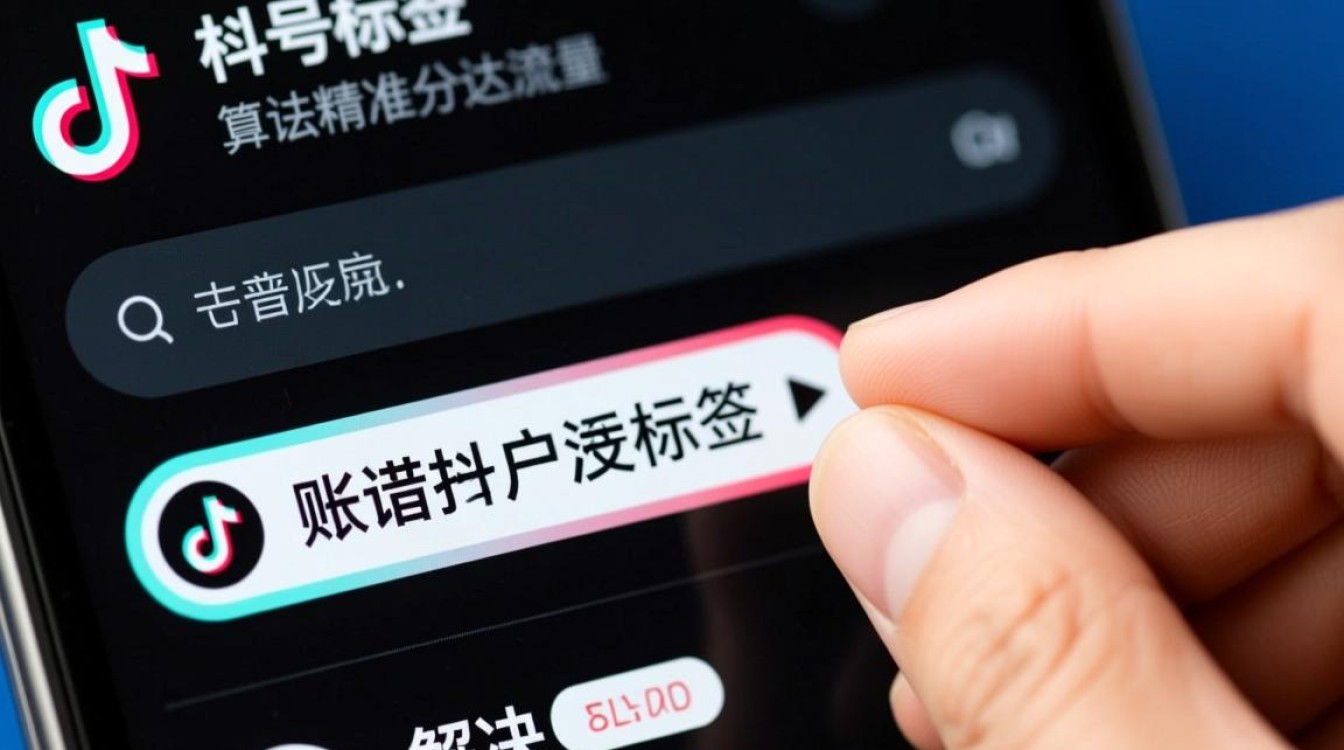 抖音怎么为账号添加标签