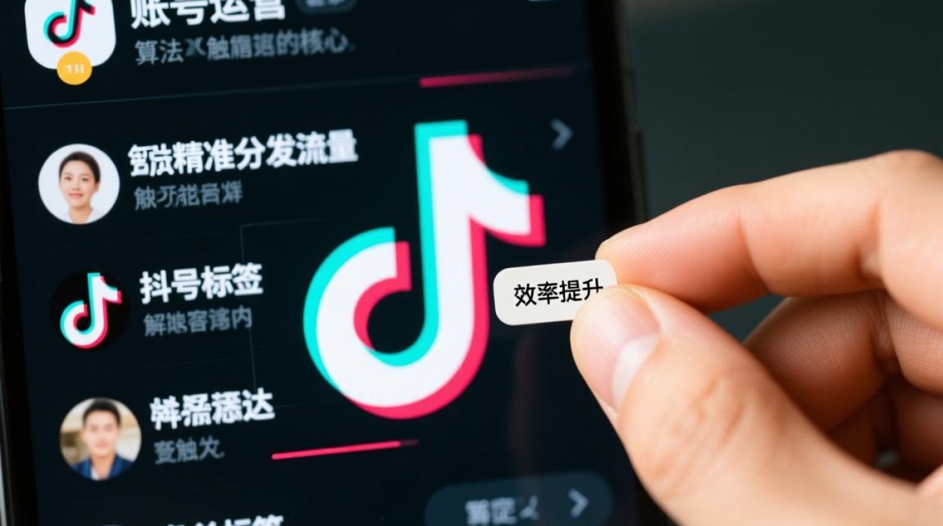 抖音怎么为账号添加标签