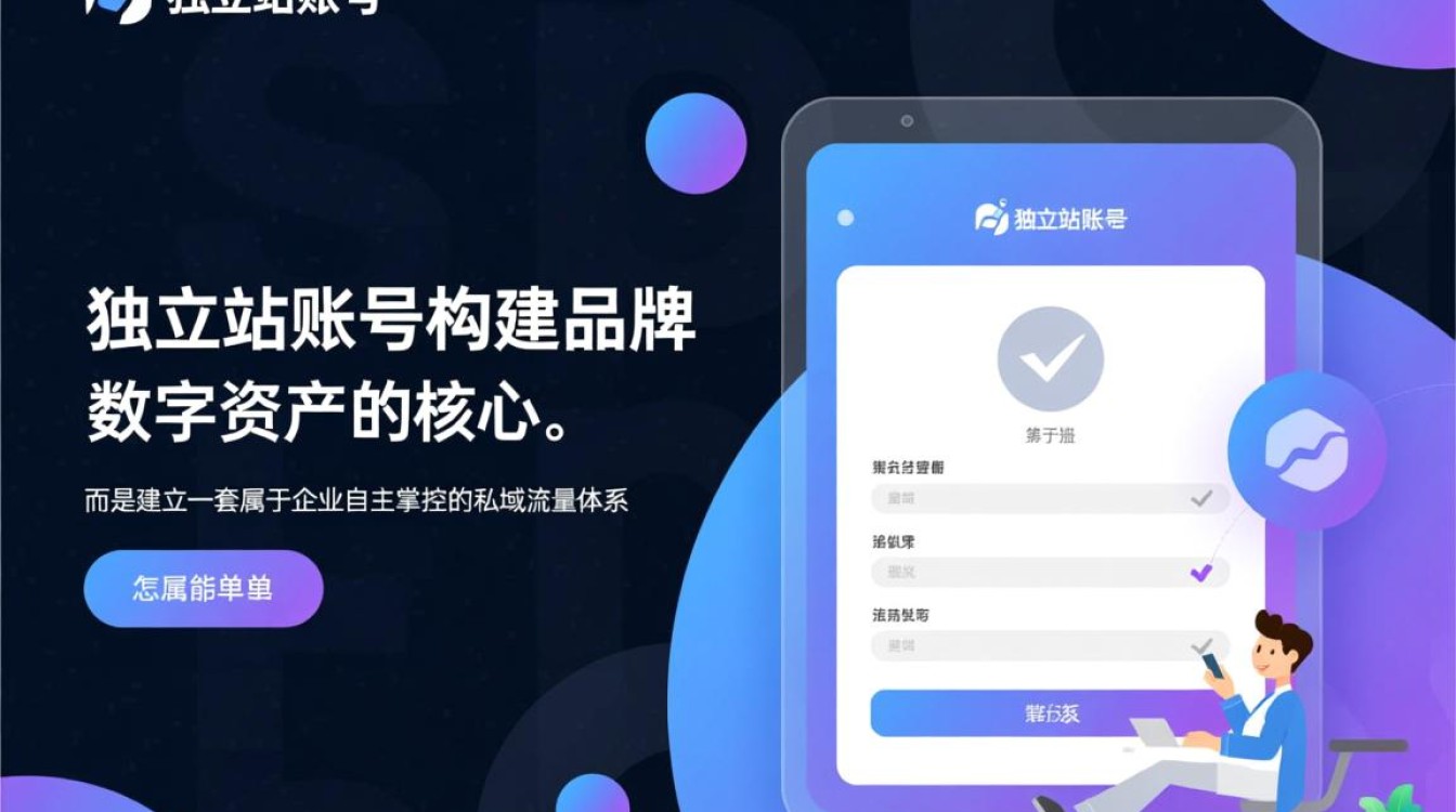 怎么注册独立站的账号