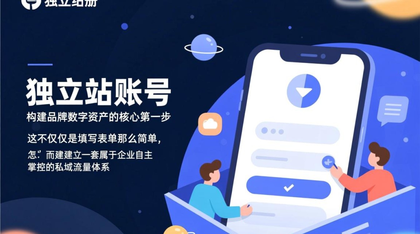 怎么注册独立站的账号