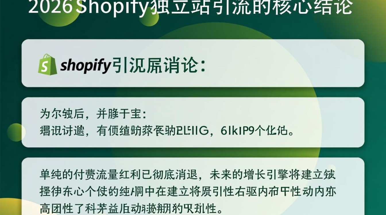 独立站怎么通过Shopify引流,2026最新引流方法有哪些 独立站怎么通过Shopify引流