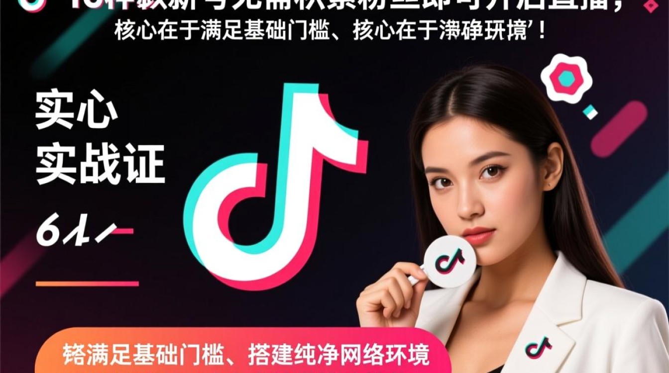 TikTok新号如何开直播