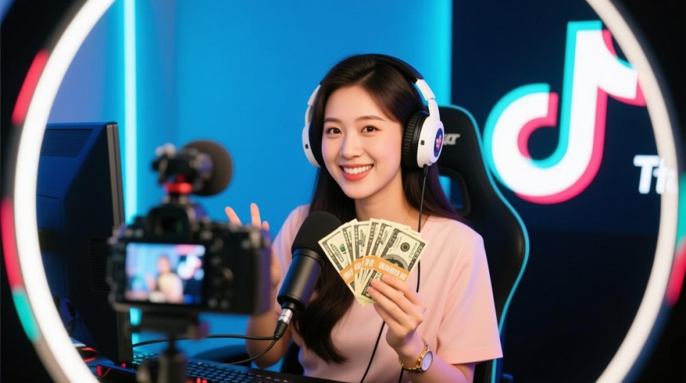 TikTok主播赚钱吗