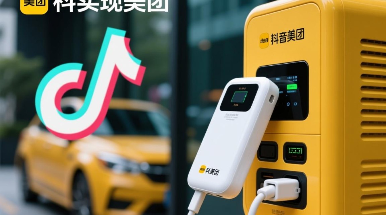 抖音美团充电宝怎么合作