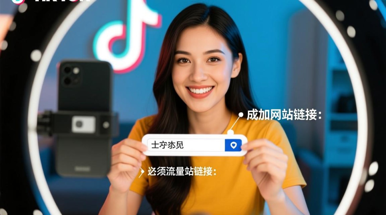 TikTok直播怎么添加网站