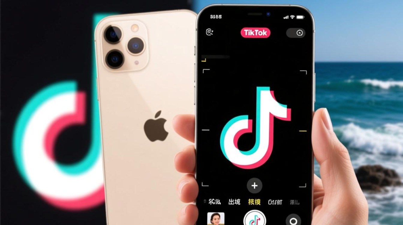 苹果手机TikTok怎么开播