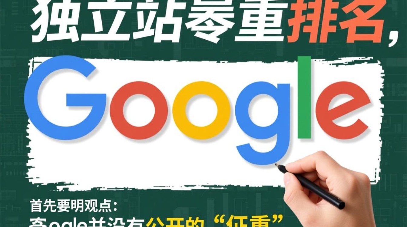 谷歌独立站权重怎么排名