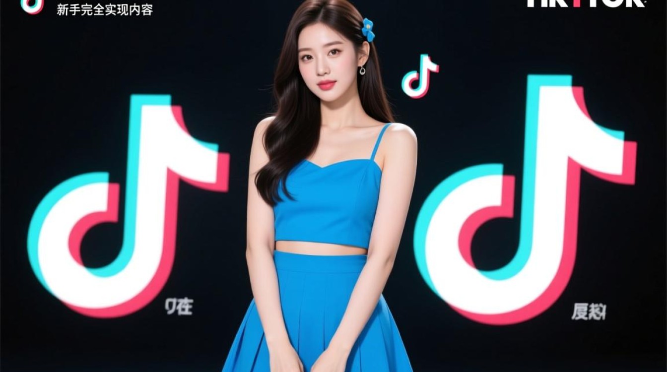 韩国TikTok怎么变现?蓝色裙子女新手如何入门 韩国TikTok怎么变现