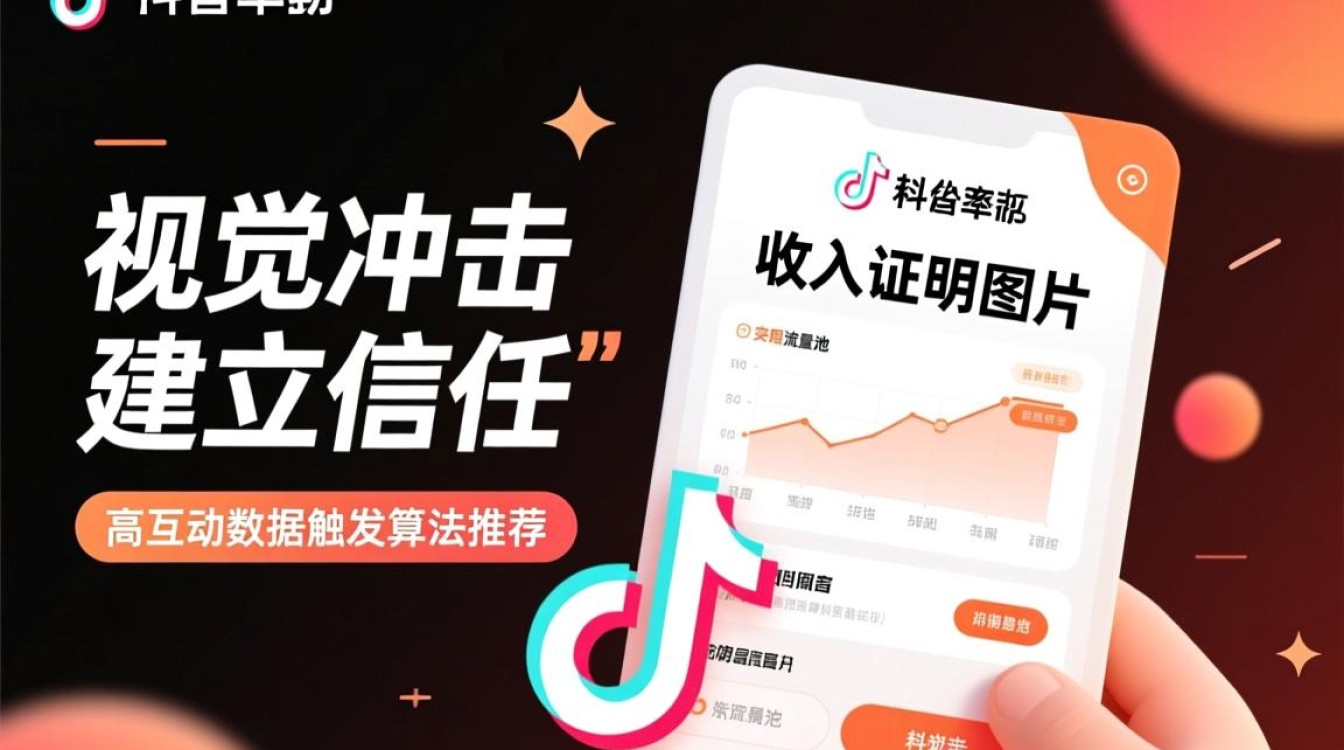 抖音提成收入图片怎么做