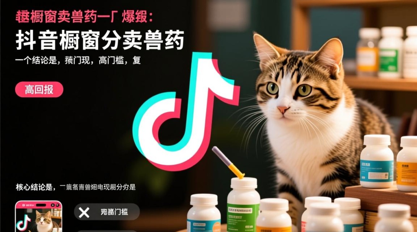 抖音橱窗卖兽药怎么样