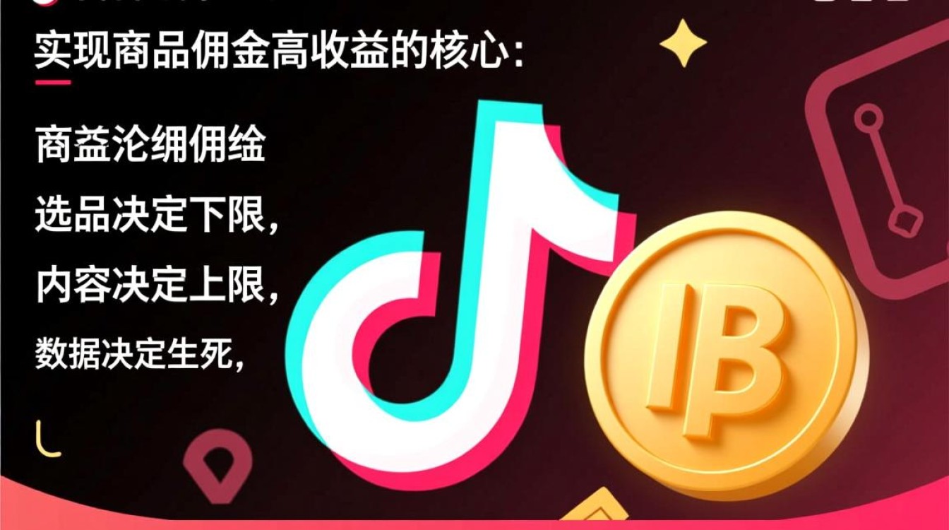 抖音商品佣金怎么运营