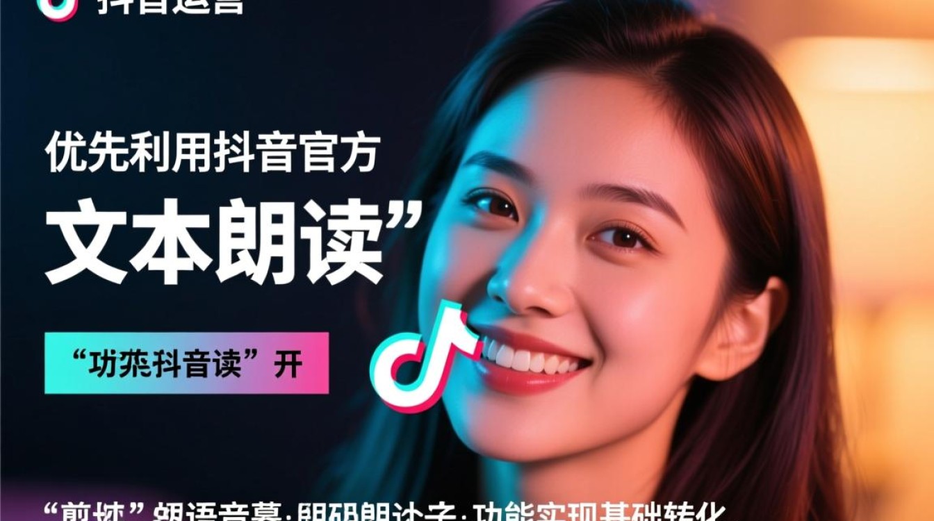 抖音字幕语音朗读怎么弄