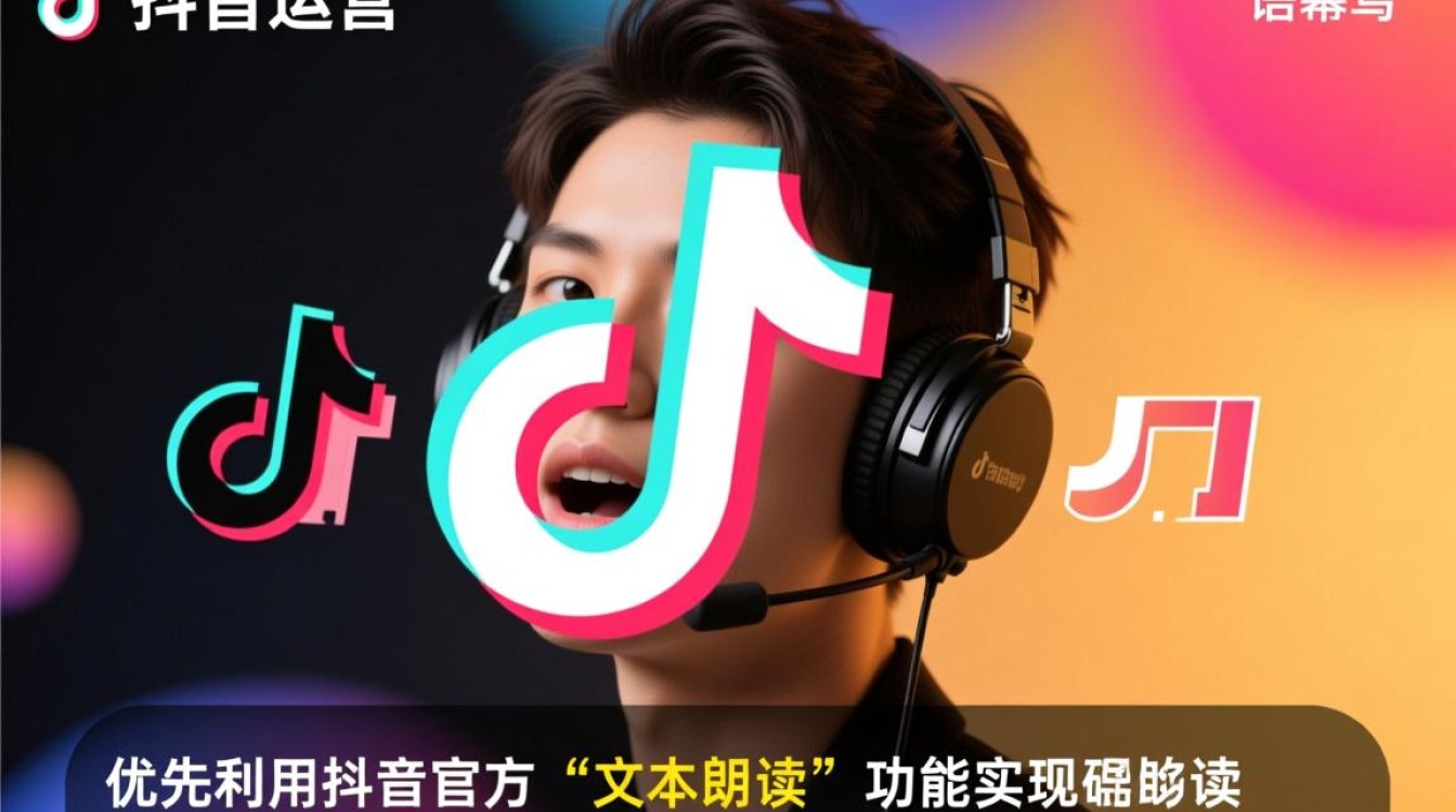 抖音字幕语音朗读怎么弄