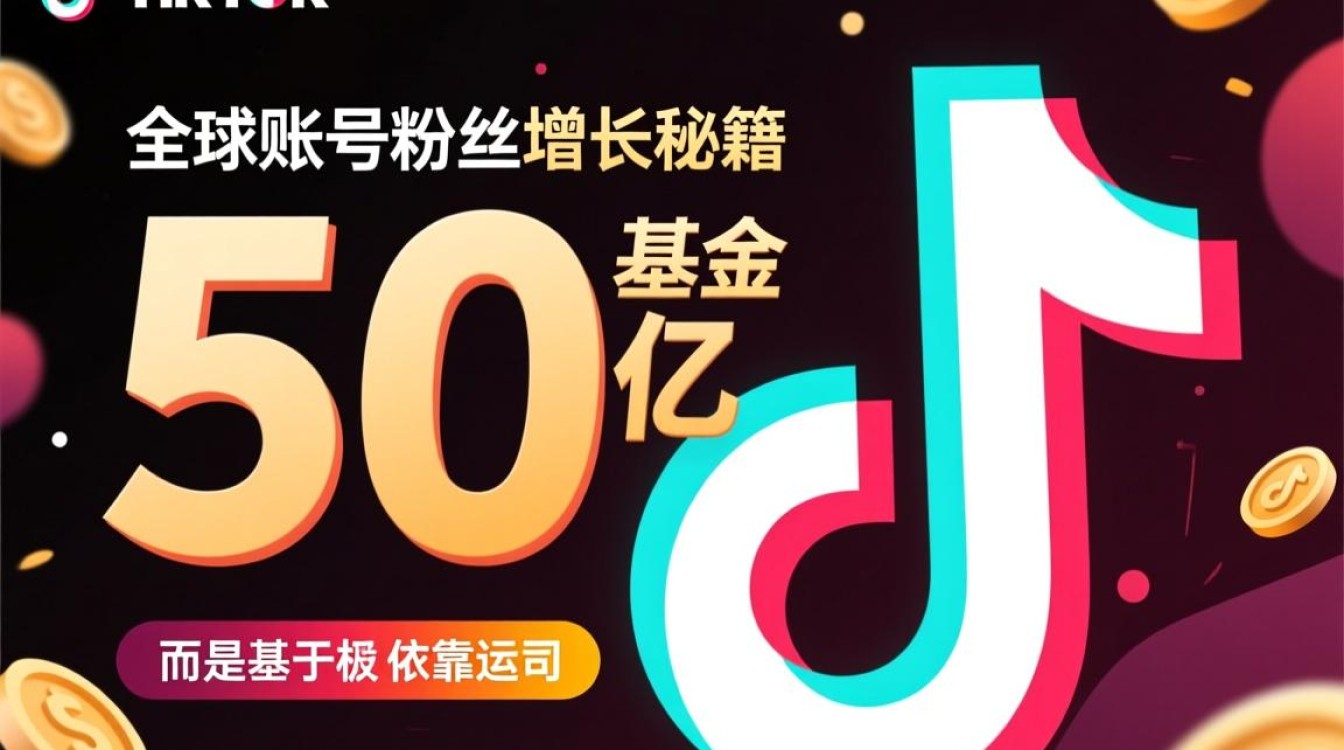 TikTok 50亿基金怎么拿