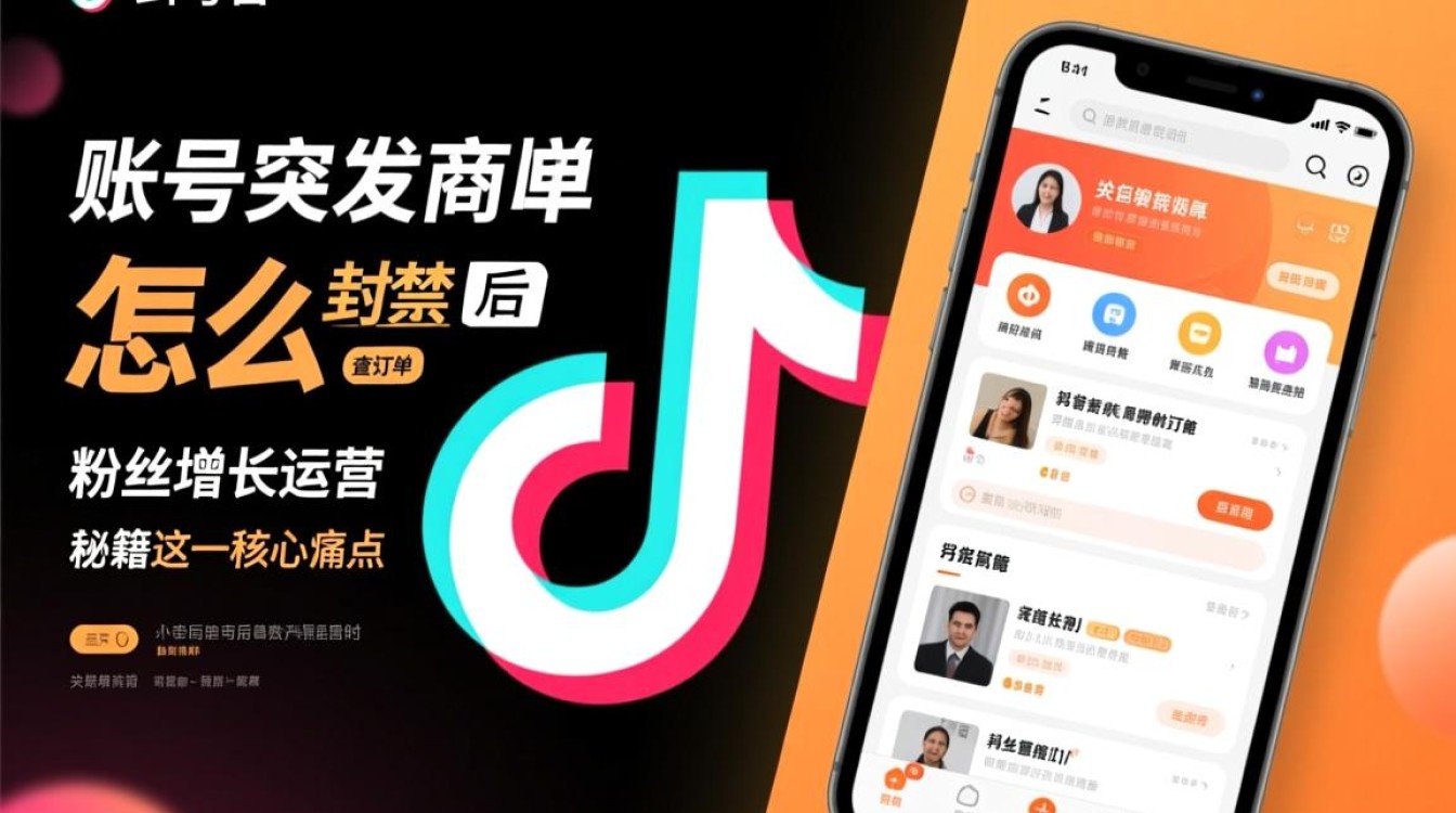 抖音号封禁后怎么查订单