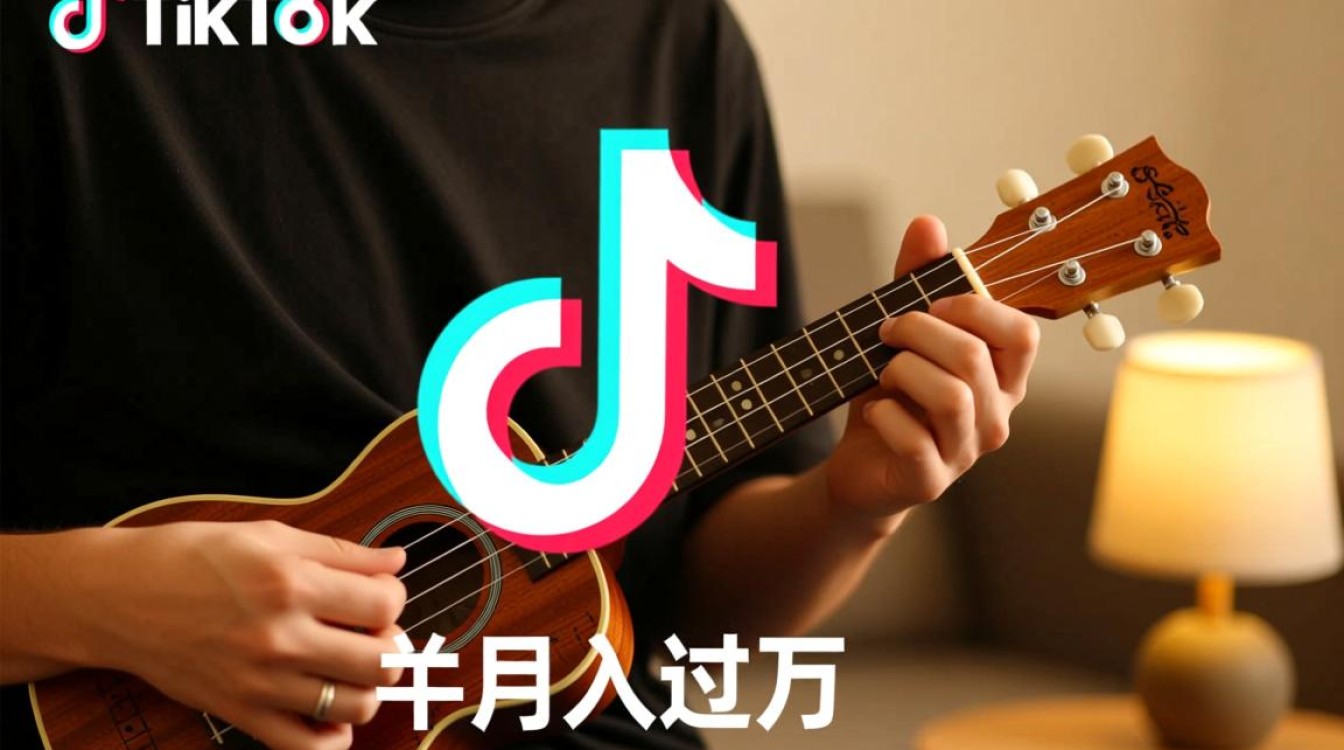 TikTok尤克里里谱怎么变现?新手如何月入过万? TikTok尤克里里谱怎么变现