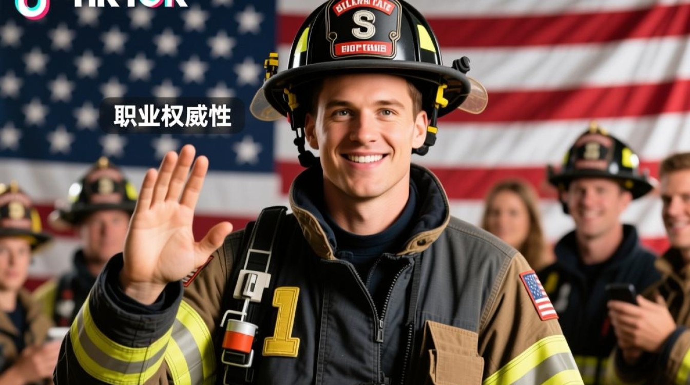 美国消防员TikTok怎么运营