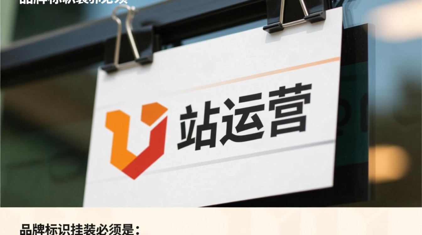 独立站怎么挂品牌标识