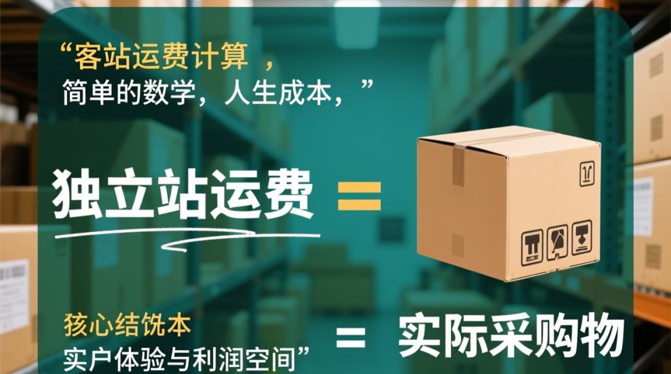 独立站的运费怎么得出