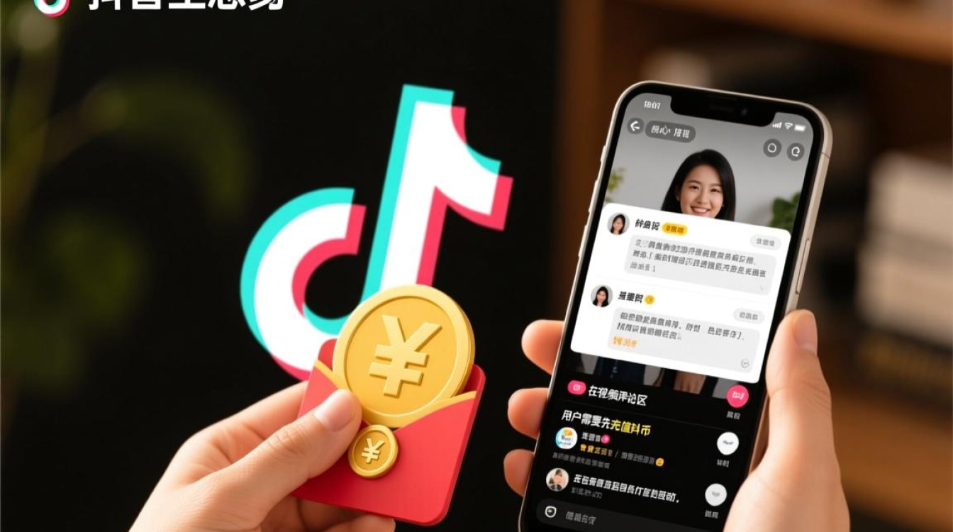 抖音怎么打赏别人的评论