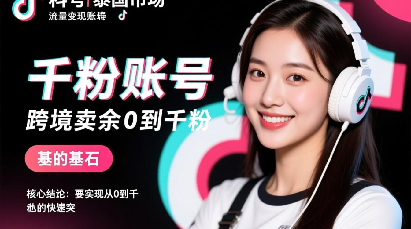 TikTok泰国千粉账号怎么运营