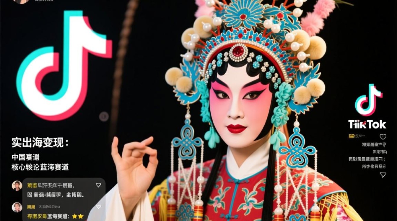 TikTok评论中国京剧怎么赚钱