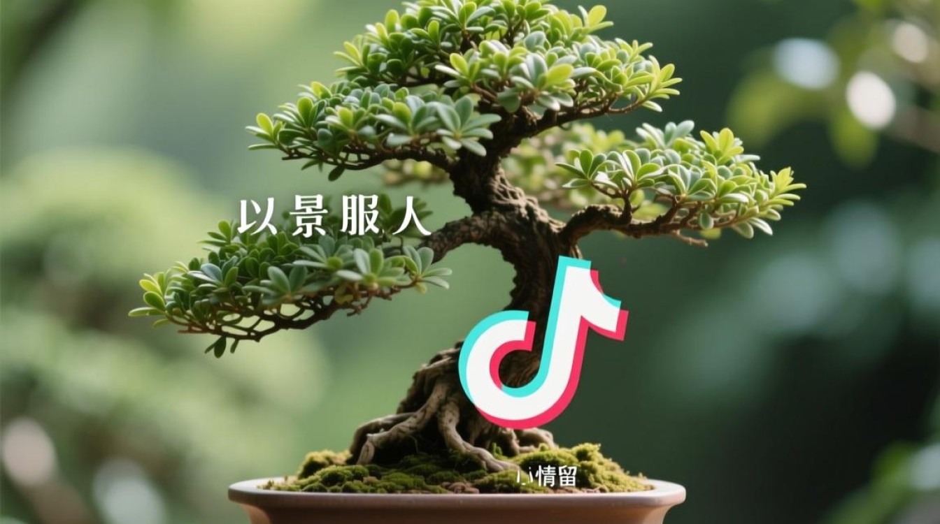 养盆景抖音说说怎么写呢