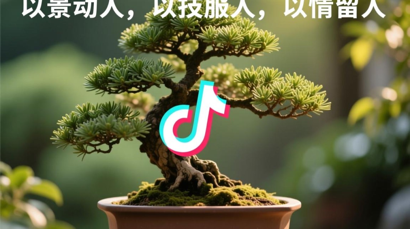 养盆景抖音说说怎么写呢