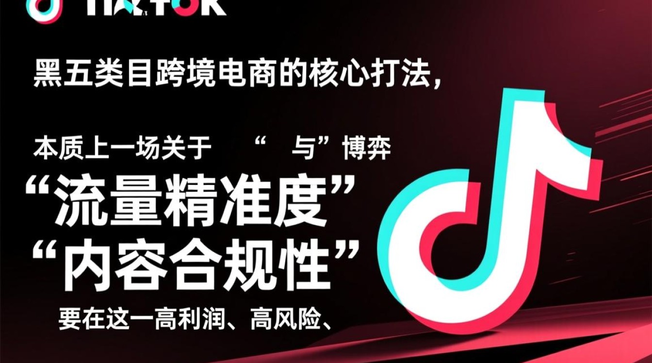 TikTok黑五类跨境电商怎么做