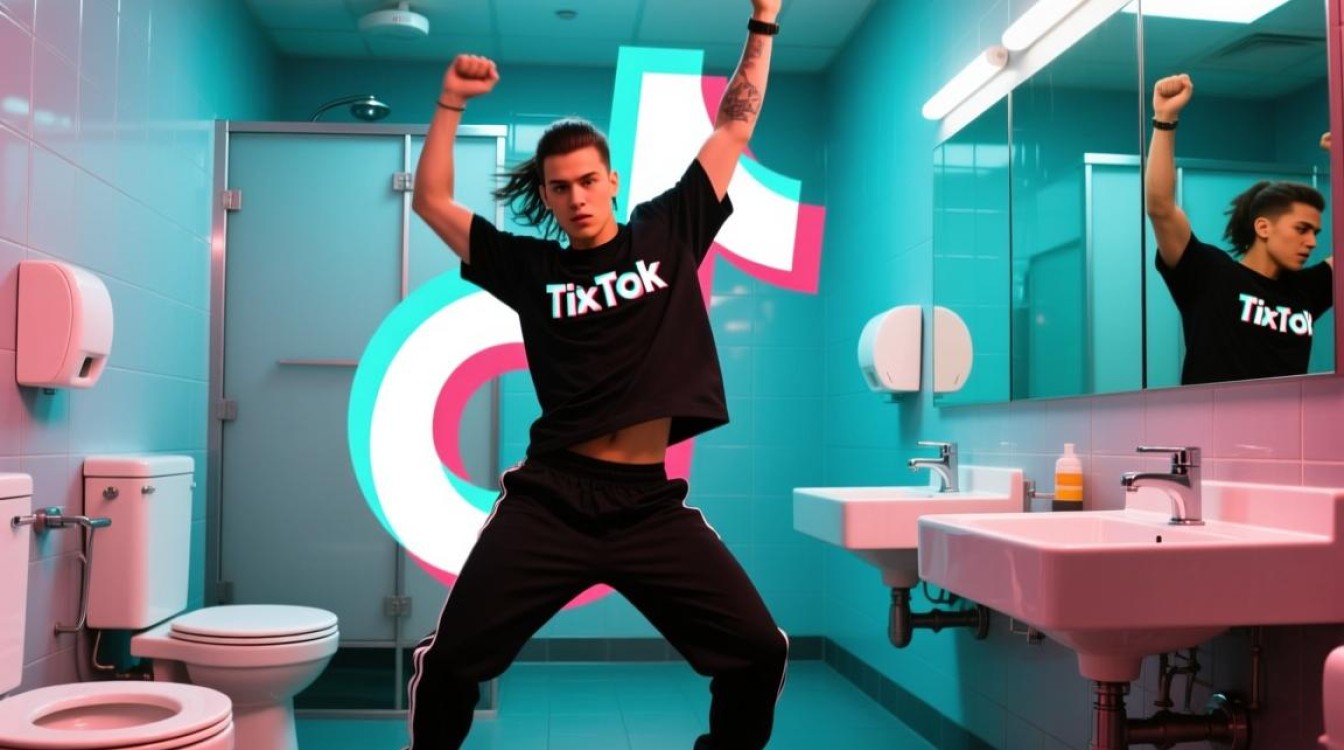 TikTok洗手间跳舞怎么涨粉