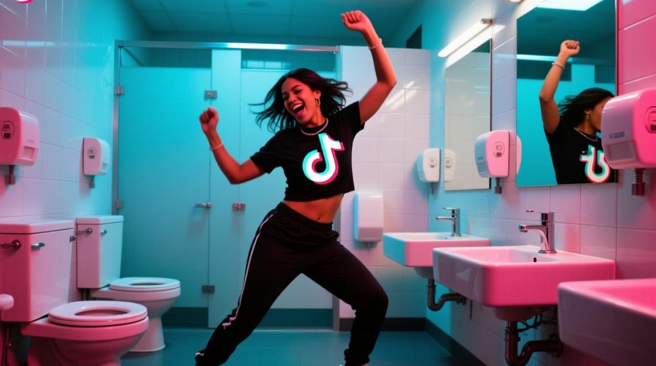 TikTok洗手间跳舞怎么涨粉
