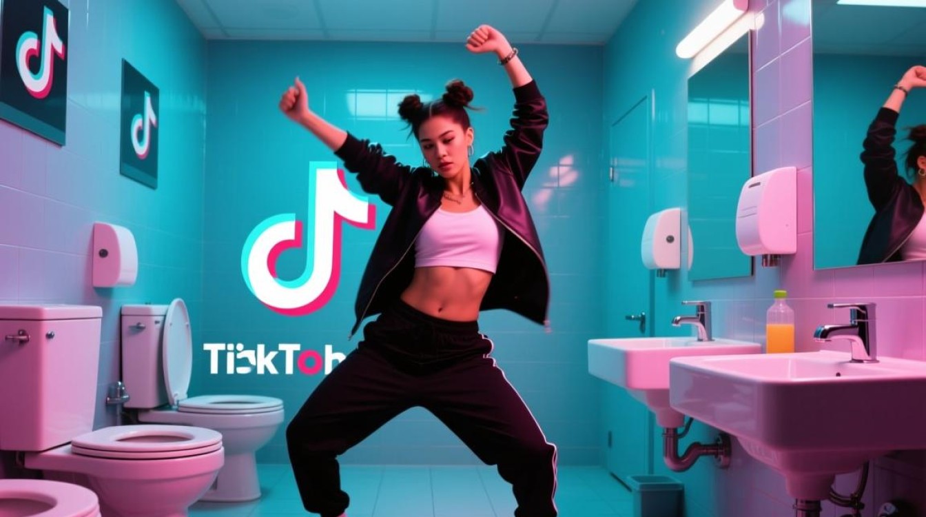 TikTok洗手间跳舞怎么涨粉