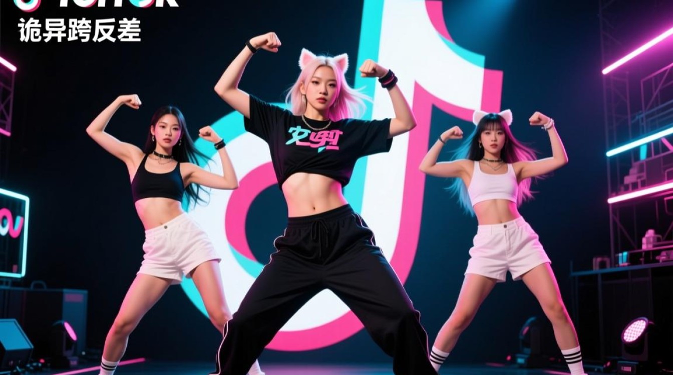 TikTok诡异跨性别跳舞怎么拍