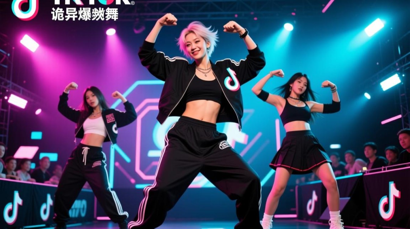 TikTok诡异跨性别跳舞怎么拍