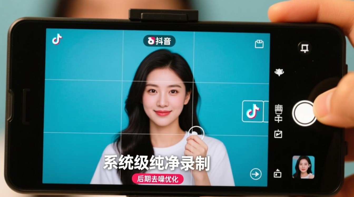 抖音怎么录干净的屏幕呢