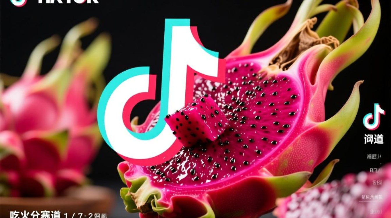 TikTok吃火龙果怎么拍