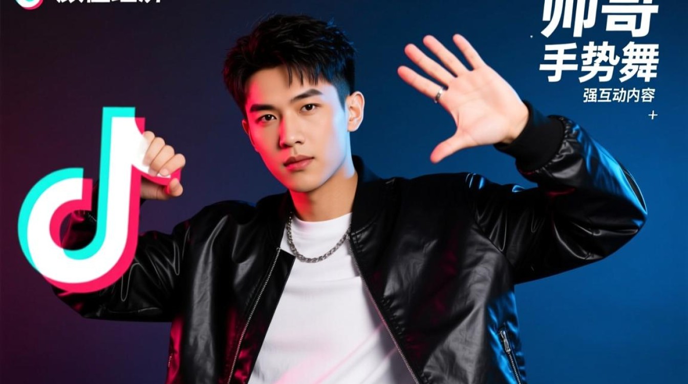 TikTok帅哥手势舞怎么涨粉