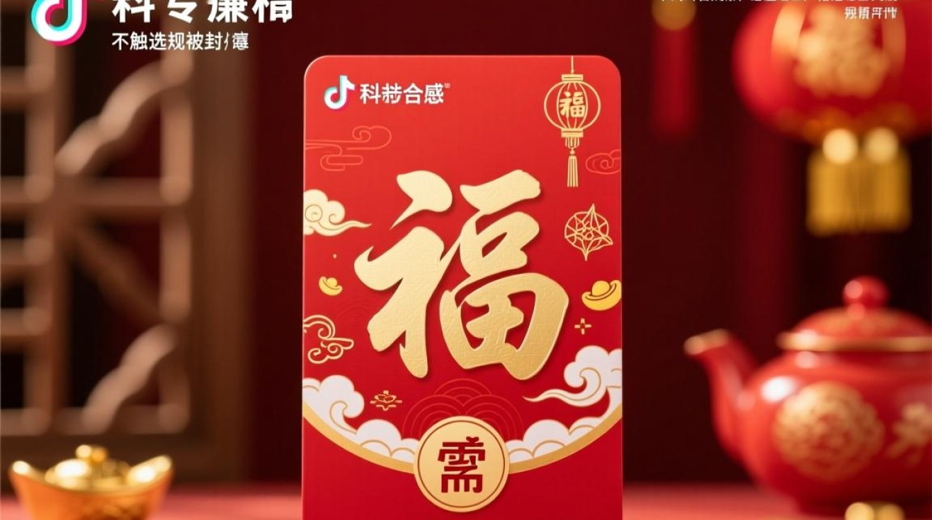 抖音年货卡合成图片避免违规技巧