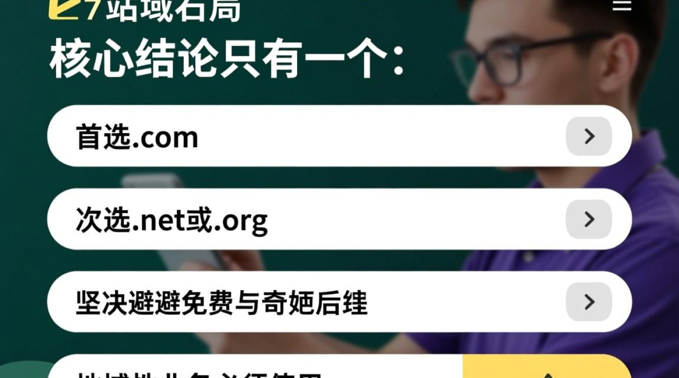 独立站域名后缀选择哪个好