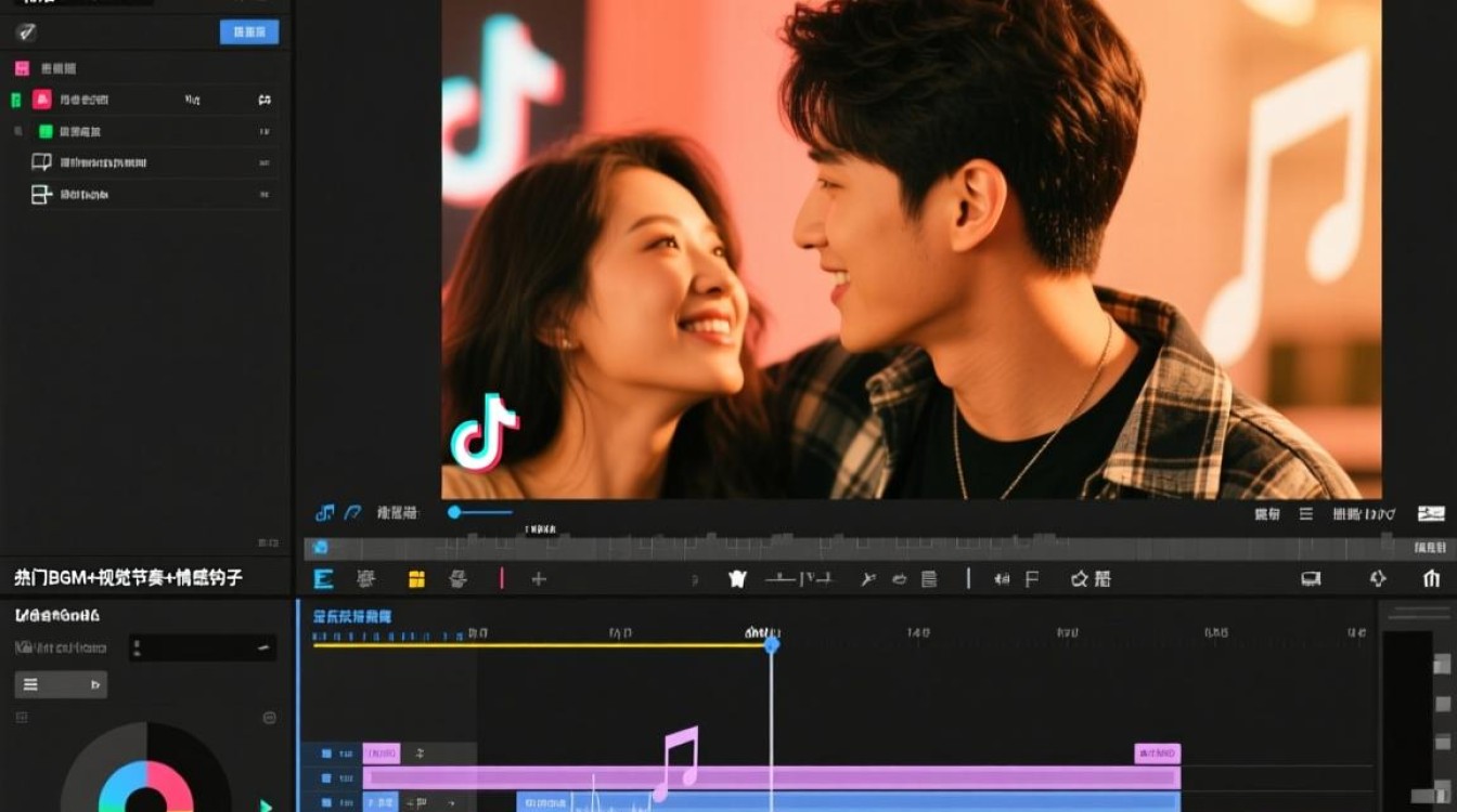 抖音上剪辑音乐怎么剪的