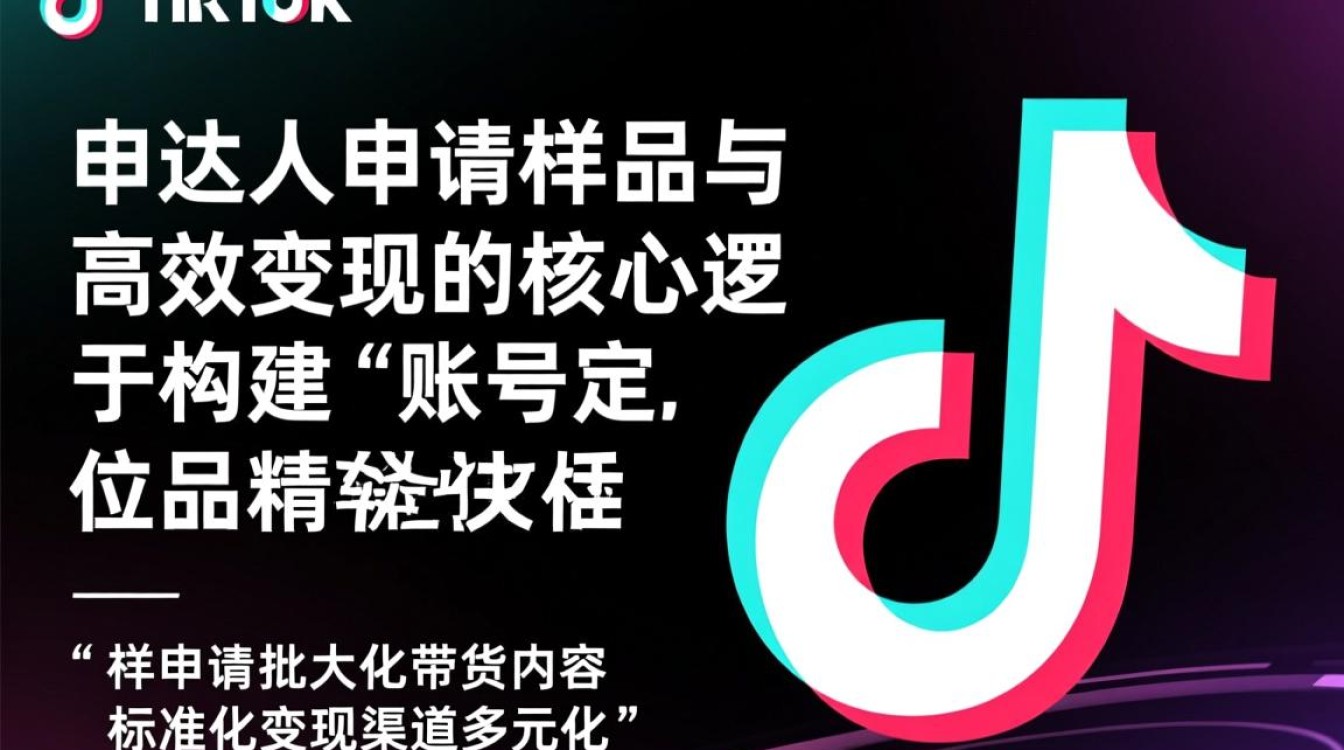 TikTok达人怎么申请样品