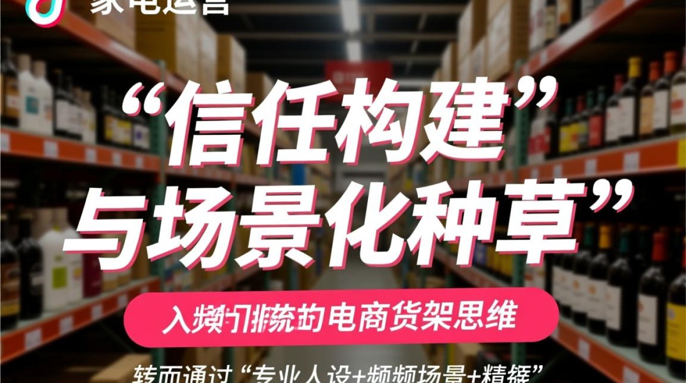 抖音家电运营新手入门教程